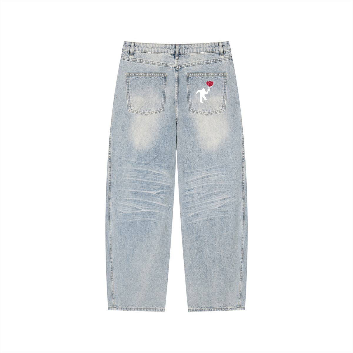 Balloon Boy Worn-in Baggy Jeans